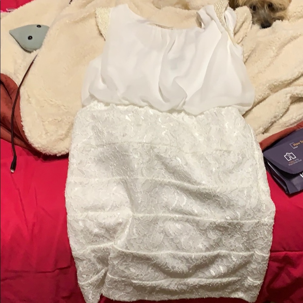 White dress
